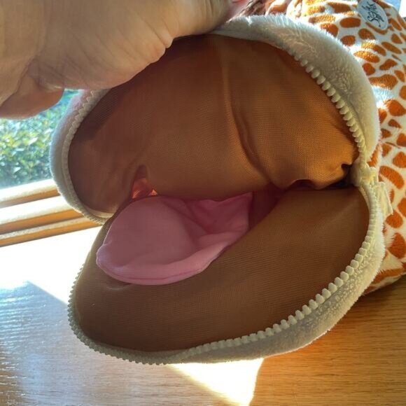 Sky Giraffe Stuffins Plush Pillow & Stuffed Animal Combo 21" Zippered Storage - Picture 10 of 13